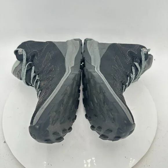 Salomon Outline Mid GTX Women Size 9.5 404844 Black Grey Contagrip Hiking Shoes - Picture 7 of 11